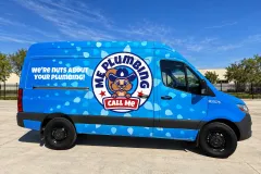 Me Plumbing Wrap in San Antonio by MC Wraps