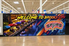 Spurs Wrap at Walmart by MC Wraps
