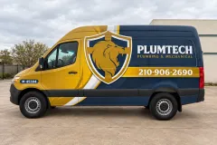 Work Van Wrap in San Antonio by MC Wraps