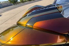 Color-shifting Polaris Slingshot Wrap in SA by MC Wraps