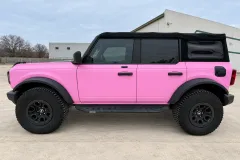 Pink Bronco Wrap in San Antonio by MC Wraps