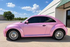 Pearlescent Pink Beetle Wrap in San Antonio by MC Wraps
