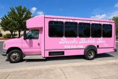 Pink Bubble Bus Wrap in San Antonio by MC Wraps