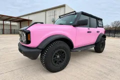 Pink Ford Bronco Wrap in San Antonio by MC Wraps