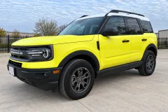 Bright Yellow Bronco Sport Wrap in San Antonio by MC Wraps