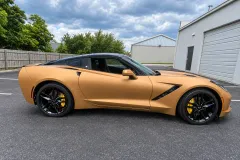 Satin Copper Corvette C7 Wrap in San Antonio by MC Wraps