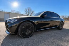 Two-tone Maybach Mercedes Wrap in San Antonio by MC Wraps