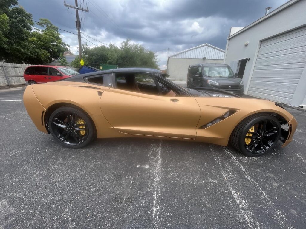 Corvette Wraps by MC Wraps in San Antonio