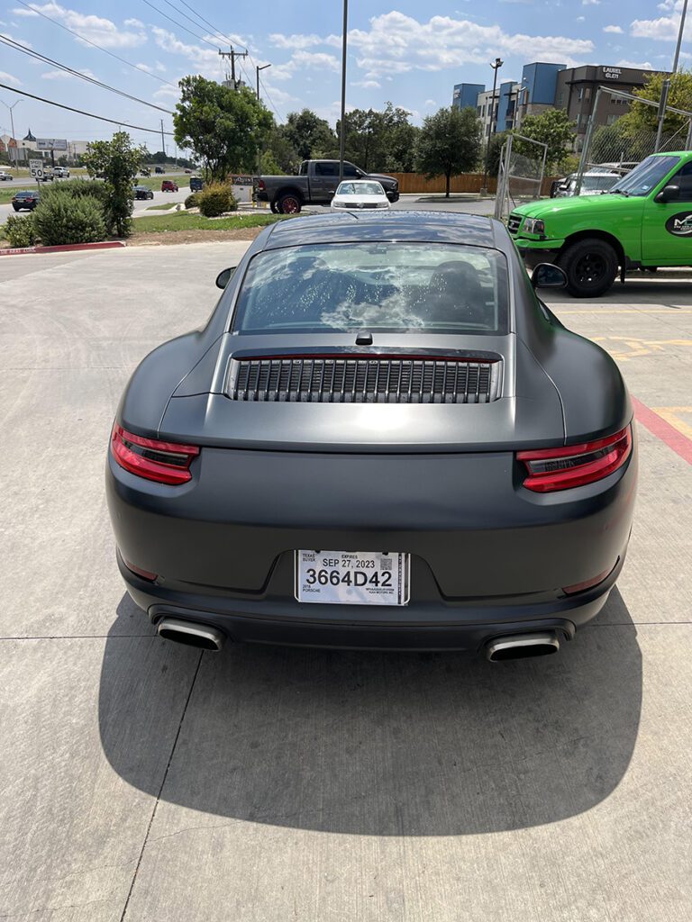 Porche Wraps by MC Wraps, Inc. San Antonio