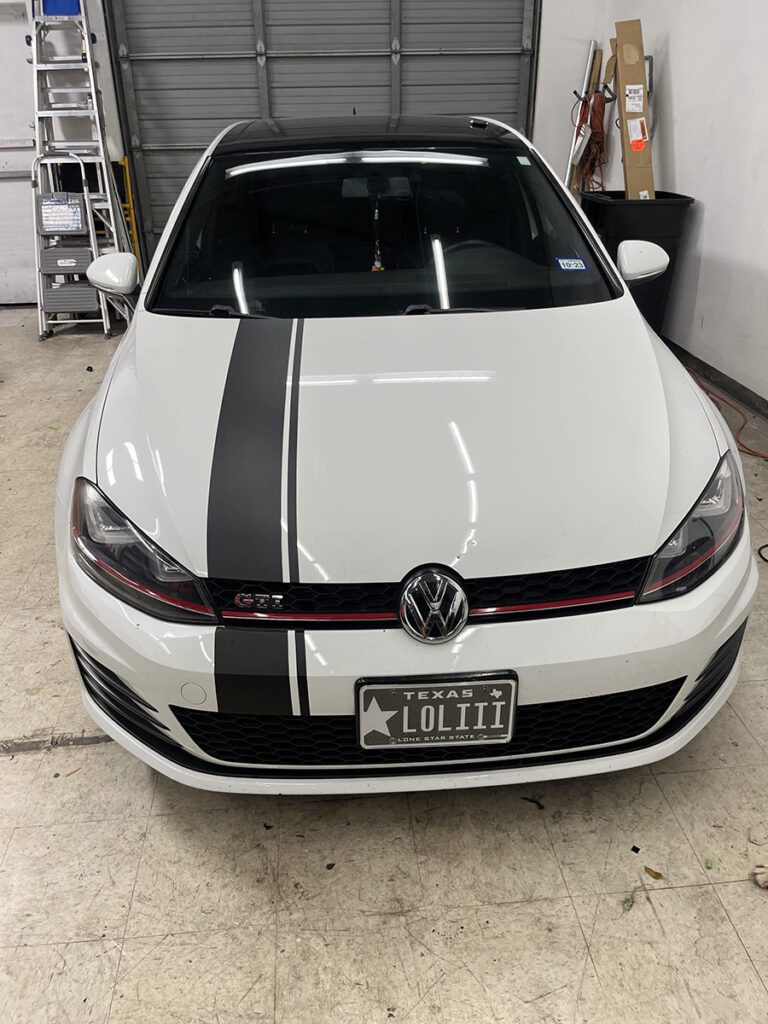 Racing Stripes by MC Wraps, Inc. San Antonio