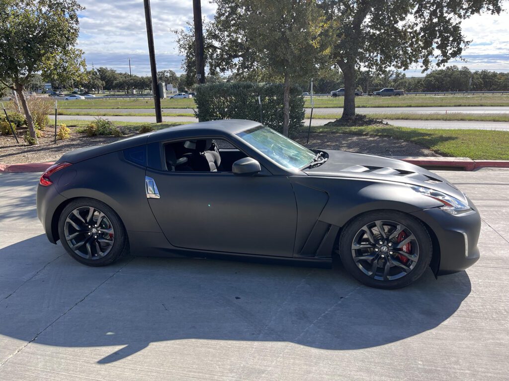 Black Matte Wraps in San Antonio by MC Wraps, Inc.