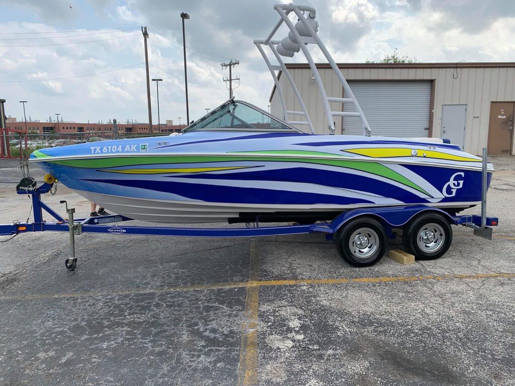 Boat Wraps by MC Wraps, Inc in San Antonio, TX