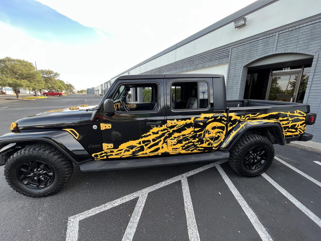 Jeep Wraps and Jeep Decals by MC Wraps in San Antonio TX