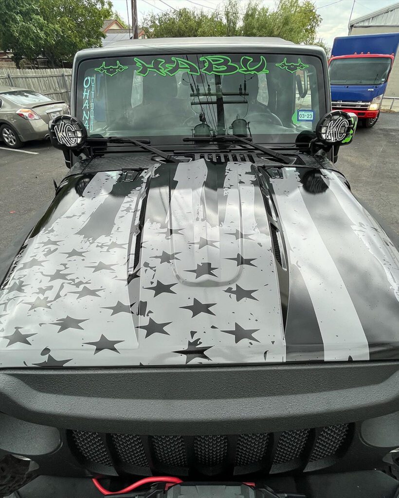 Jeep Wraps and Jeep Decals by MC Wraps in San Antonio TX