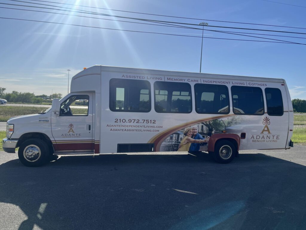 Bus Wraps by MC Wraps, Inc in San Antonio