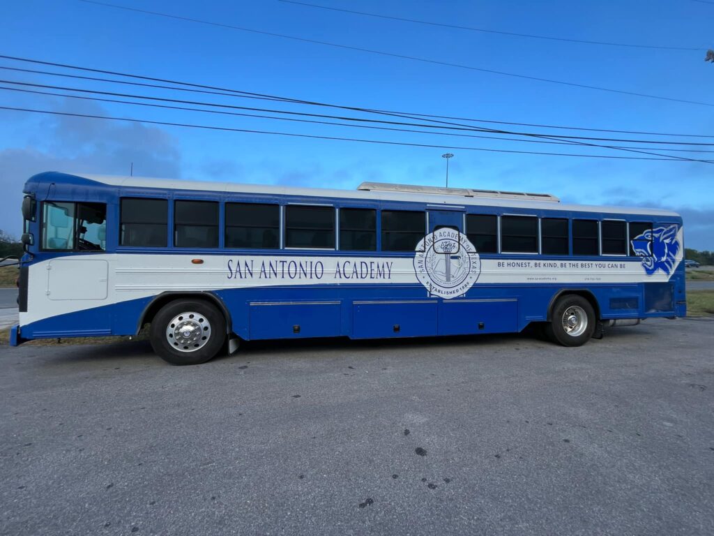 Bus Wraps in San Antonio by MC Wraps