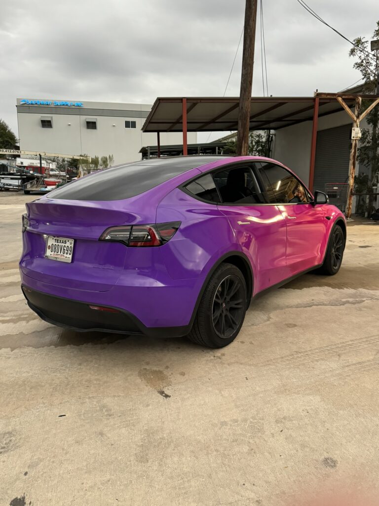 Tesla Wraps in San Antonio by MC Wraps