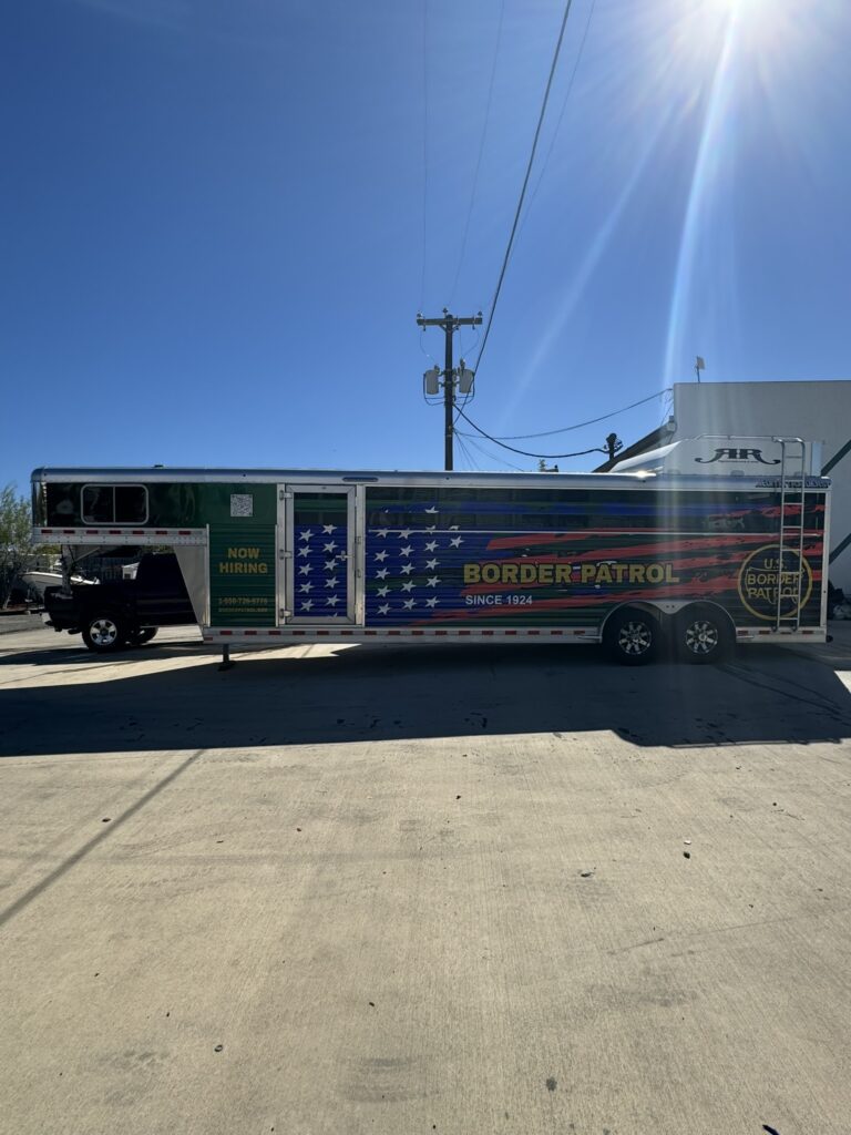 Trailer Wraps in San Antonio by MC Wraps