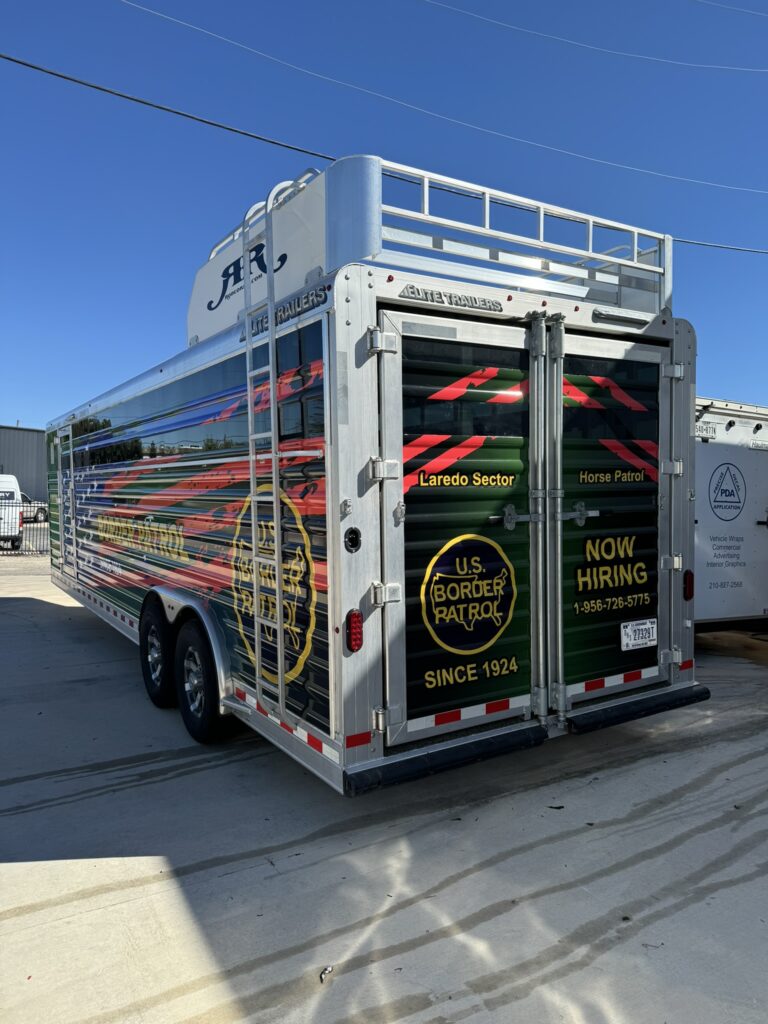 Trailer Wraps in San Antonio by MC Wraps