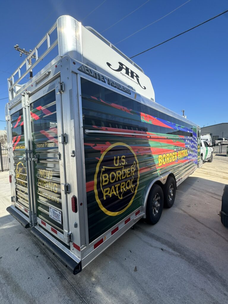 Trailer Wraps in San Antonio by MC Wraps