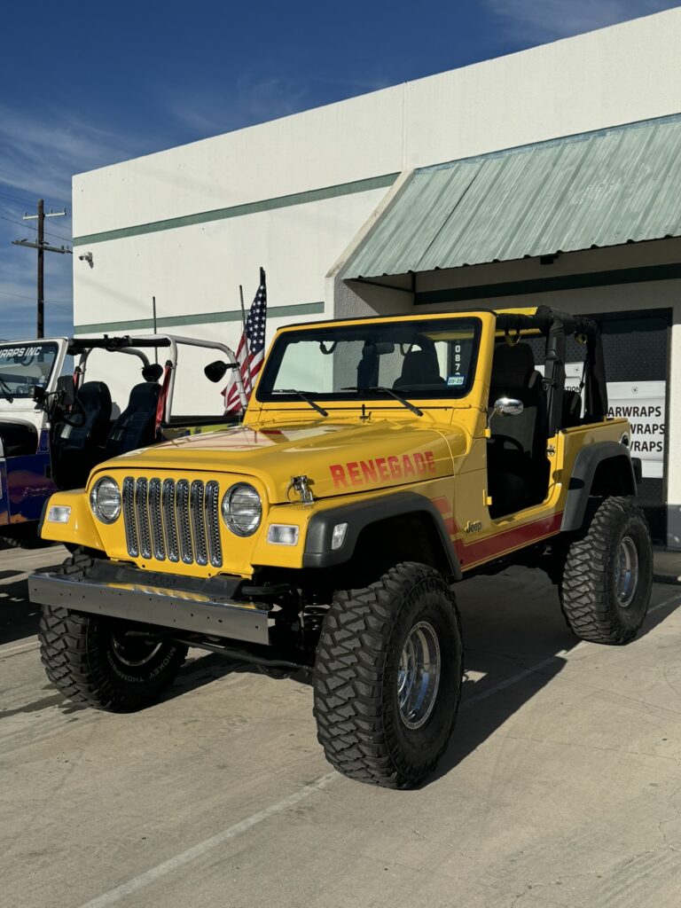 Jeep Wraps in San Antonio by MC Wraps