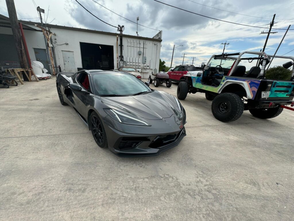 Corvette Wraps in San Antonio by MC Wraps