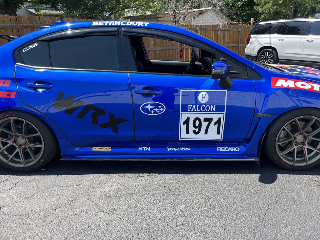 Race Car Vinyl Graphics by MC Wraps