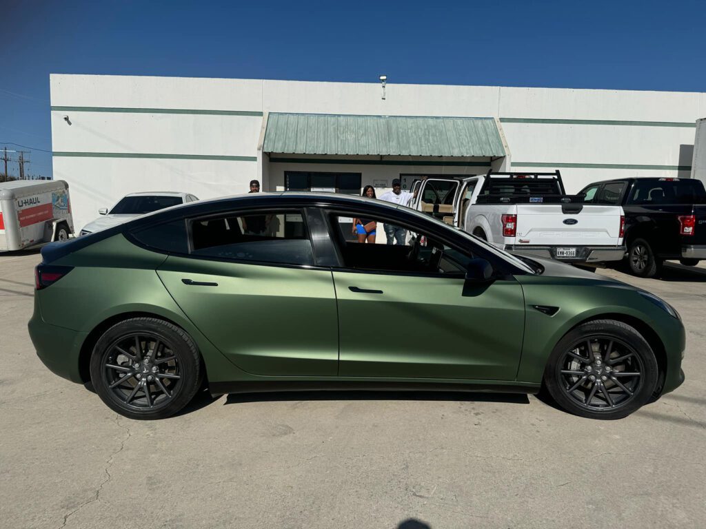 Tesla Wraps in San Antonio by MC Wraps