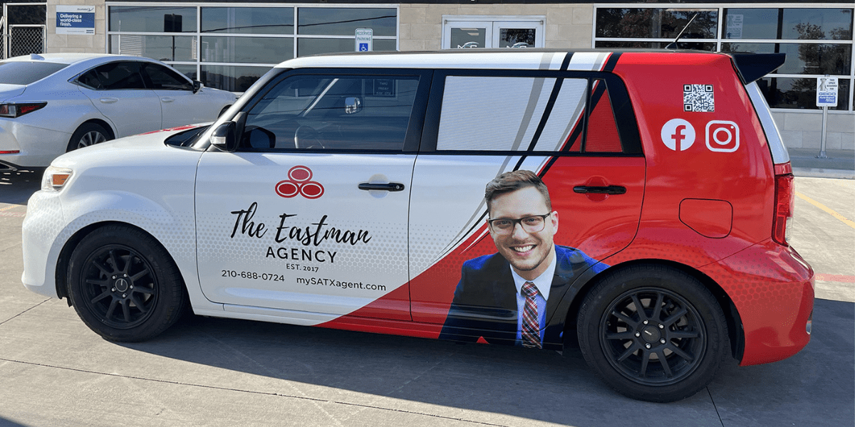 Car Branding in San Antonio by MC Wraps, Inc.