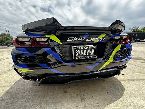 Corvette Wraps in San Antonio by MC Wraps