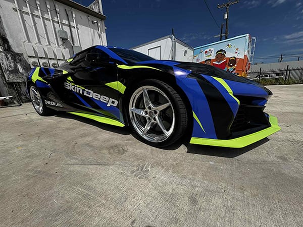 Corvette Wraps in San Antonio by MC Wraps