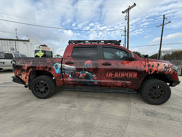 Truck Wraps in Austin and San Antonio by MC Wraps Inc