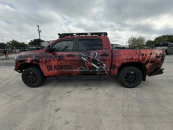 Truck Wraps in Austin and San Antonio by MC Wraps Inc