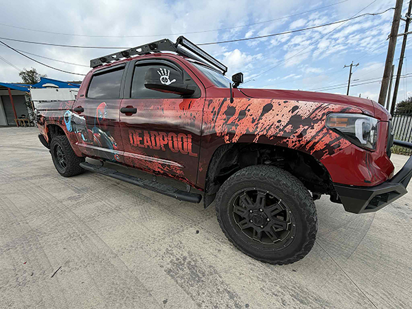 Truck Wraps in Austin and San Antonio by MC Wraps Inc