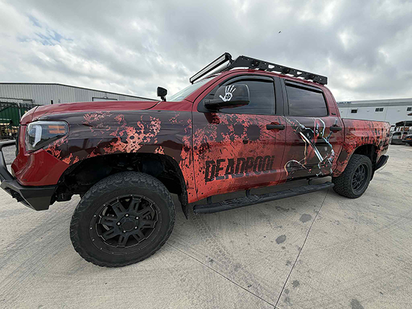 Truck Wraps in Austin and San Antonio by MC Wraps Inc
