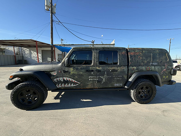 Best Jeep Wraps in Austin and San Antonio by MC Wraps Inc