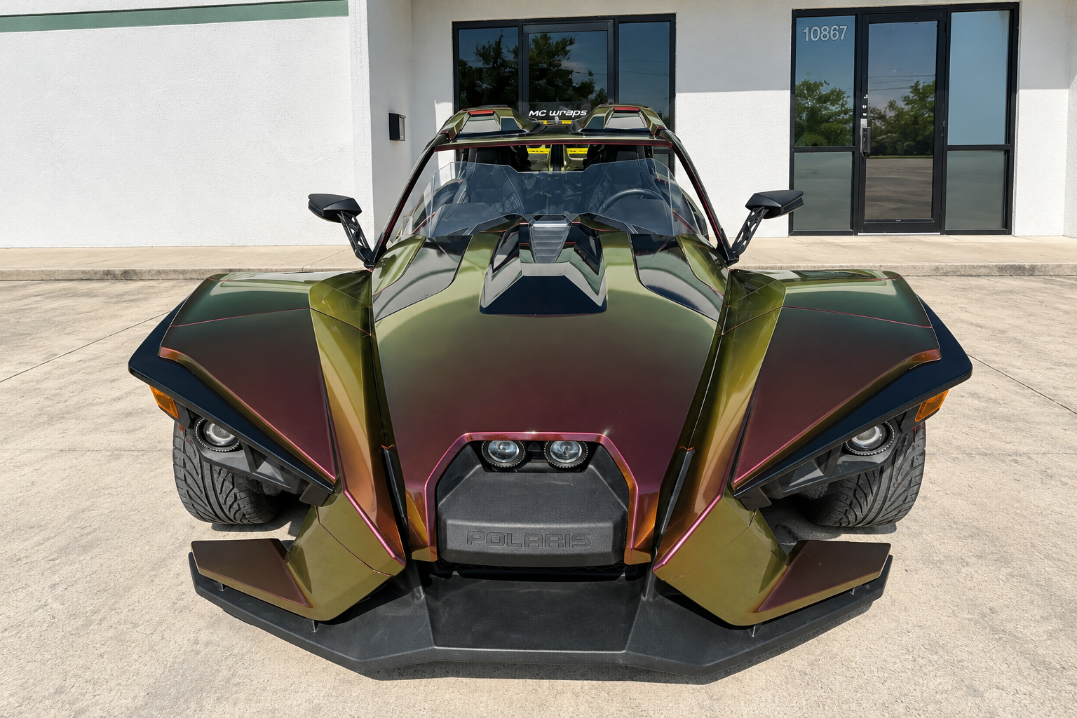 Polaris Slingshot Wrap by MC Wraps Polaris Slingshot Wrap by MC Wraps