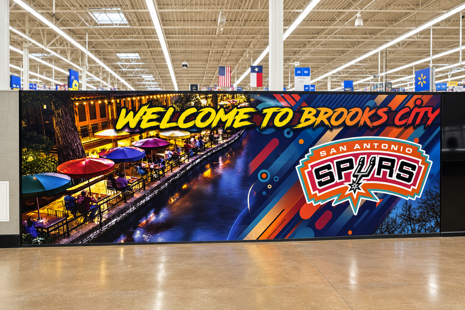 Spurs Wrap at Walmart by MC Wraps Spurs Wrap at Walmart by MC Wraps