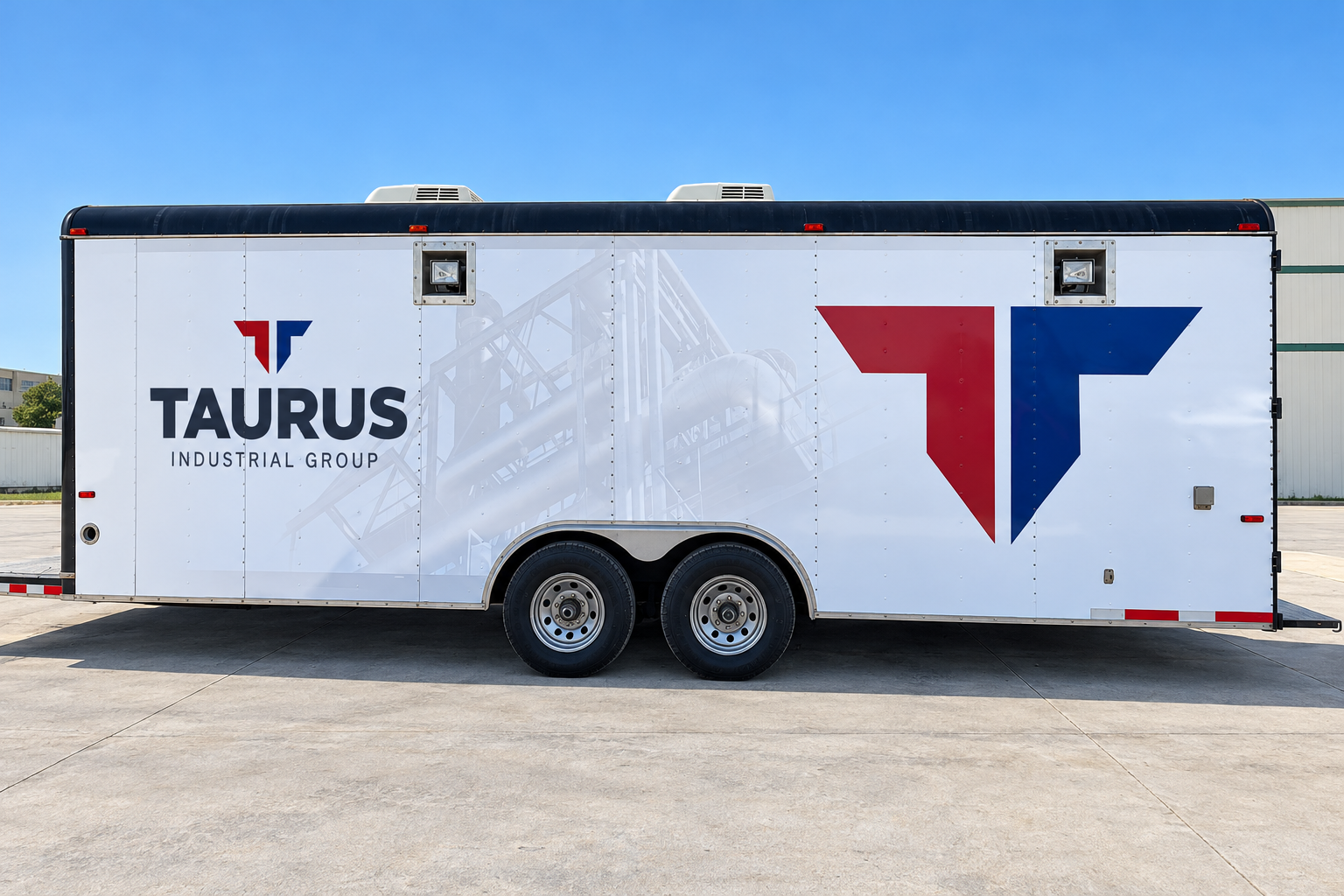 Taurus Industrial Group Trailer Wrap by MC Wraps