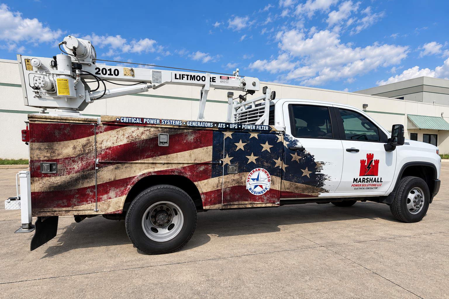Utility Crane Truck Wrap by MC Wraps Utility Crane Truck Wrap by MC Wraps